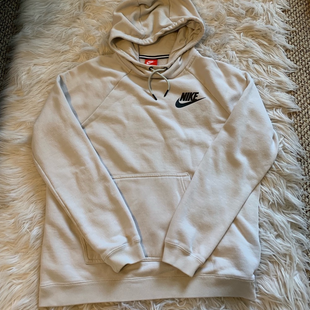 Women’s Nike Funnel Neck Hoodie - Birch